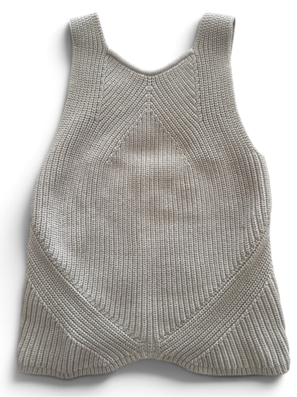 Express Beige Sleeveless Knit Tank Top Size XS